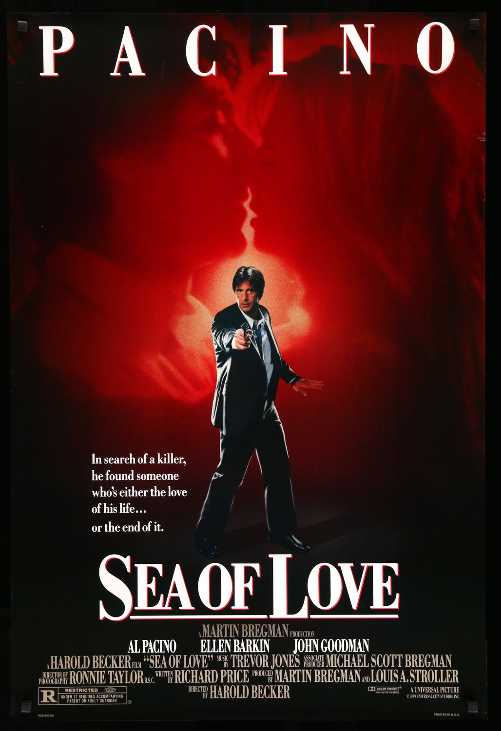 Sea of Love (1989) original movie poster for sale at Original Film Art