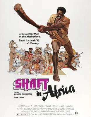 Shaft in Africa (1973) original movie poster for sale at Original Film Art