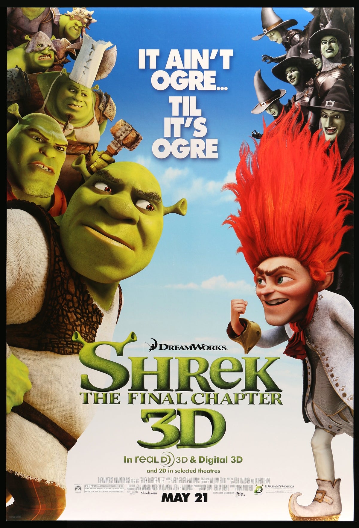 Shrek Forever After (2010) original movie poster for sale at Original Film Art
