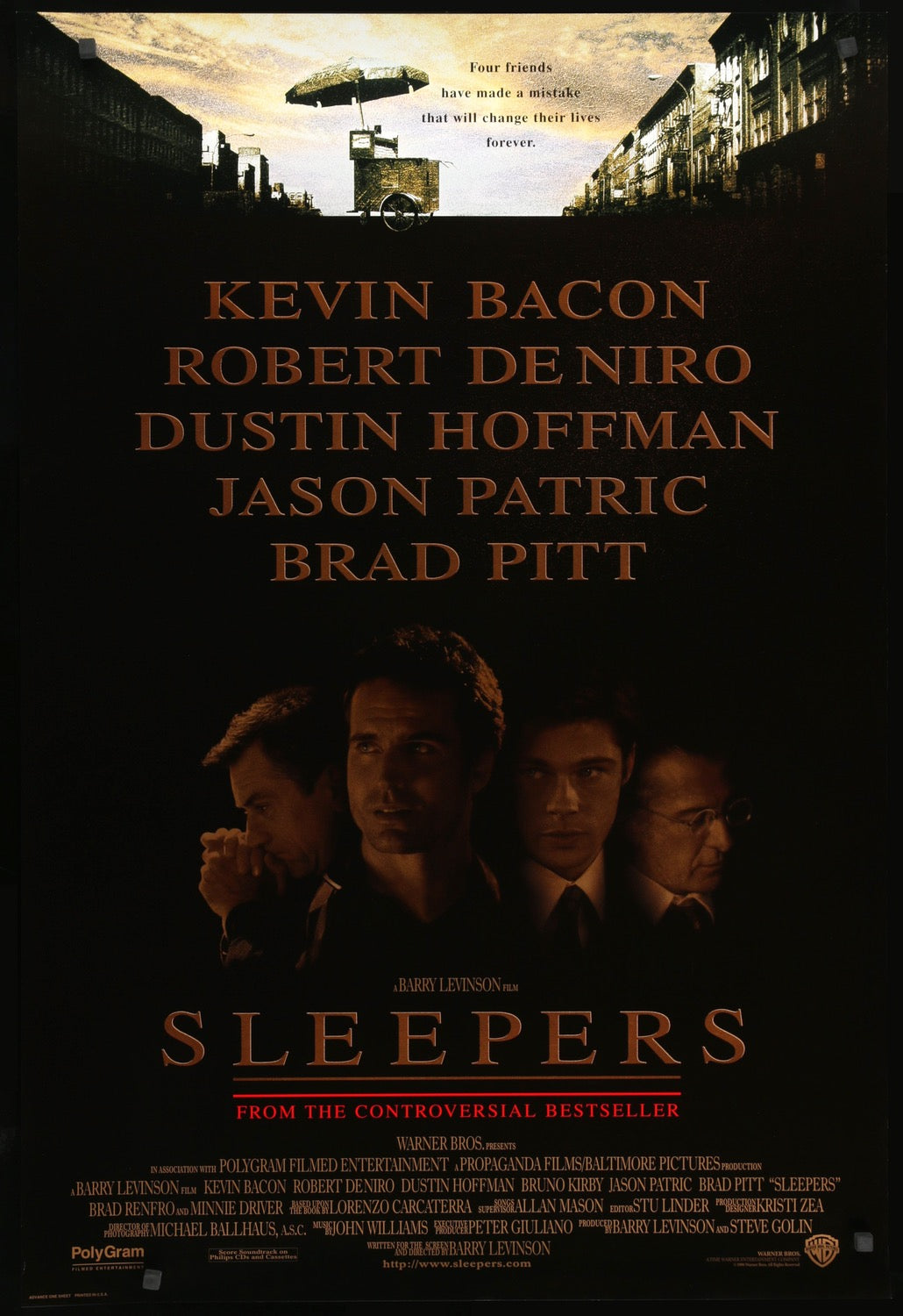 Sleepers (1996) original movie poster for sale at Original Film Art