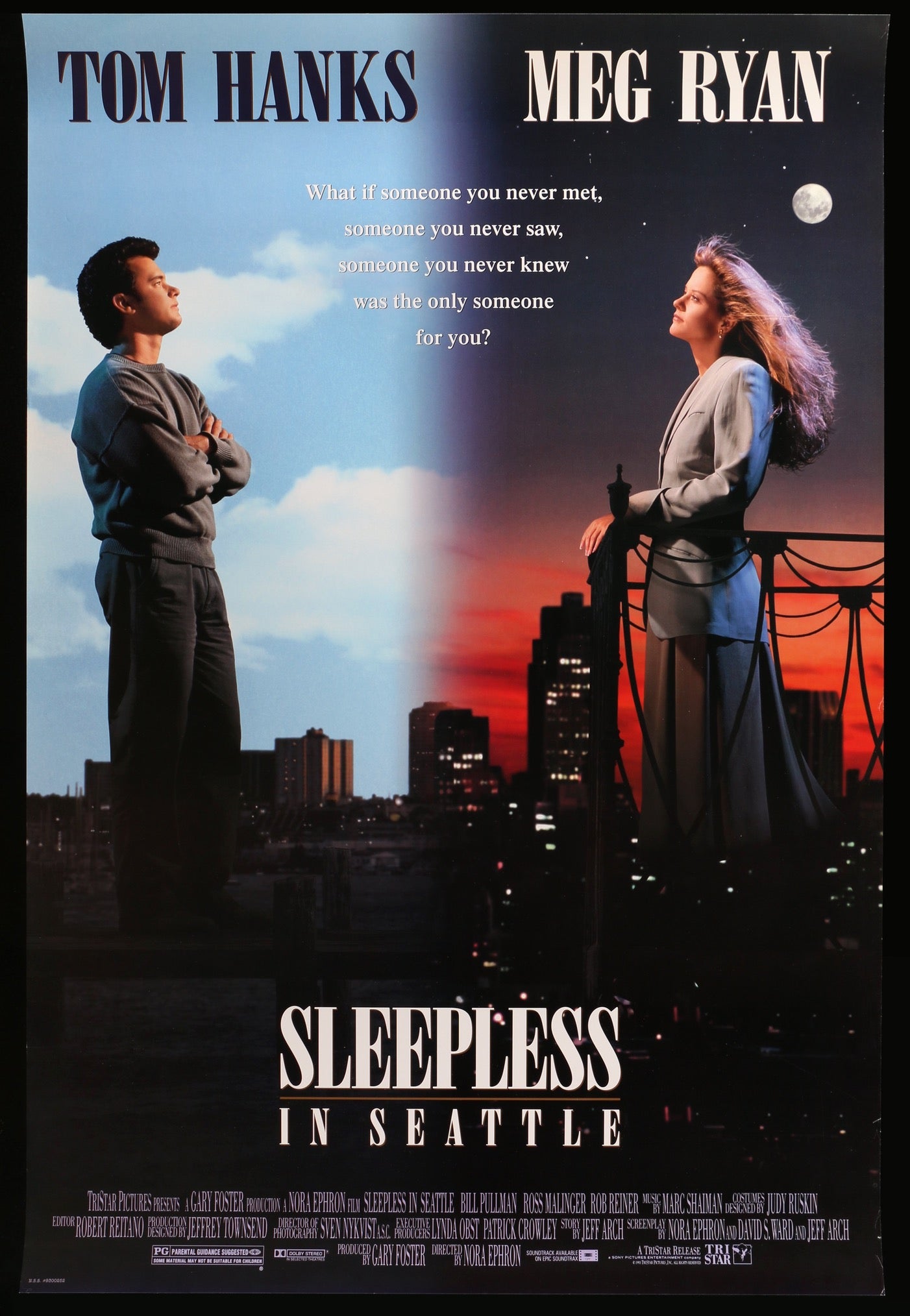 Sleepless in Seattle (1993) original movie poster for sale at Original Film Art - Vintage Movie Posters