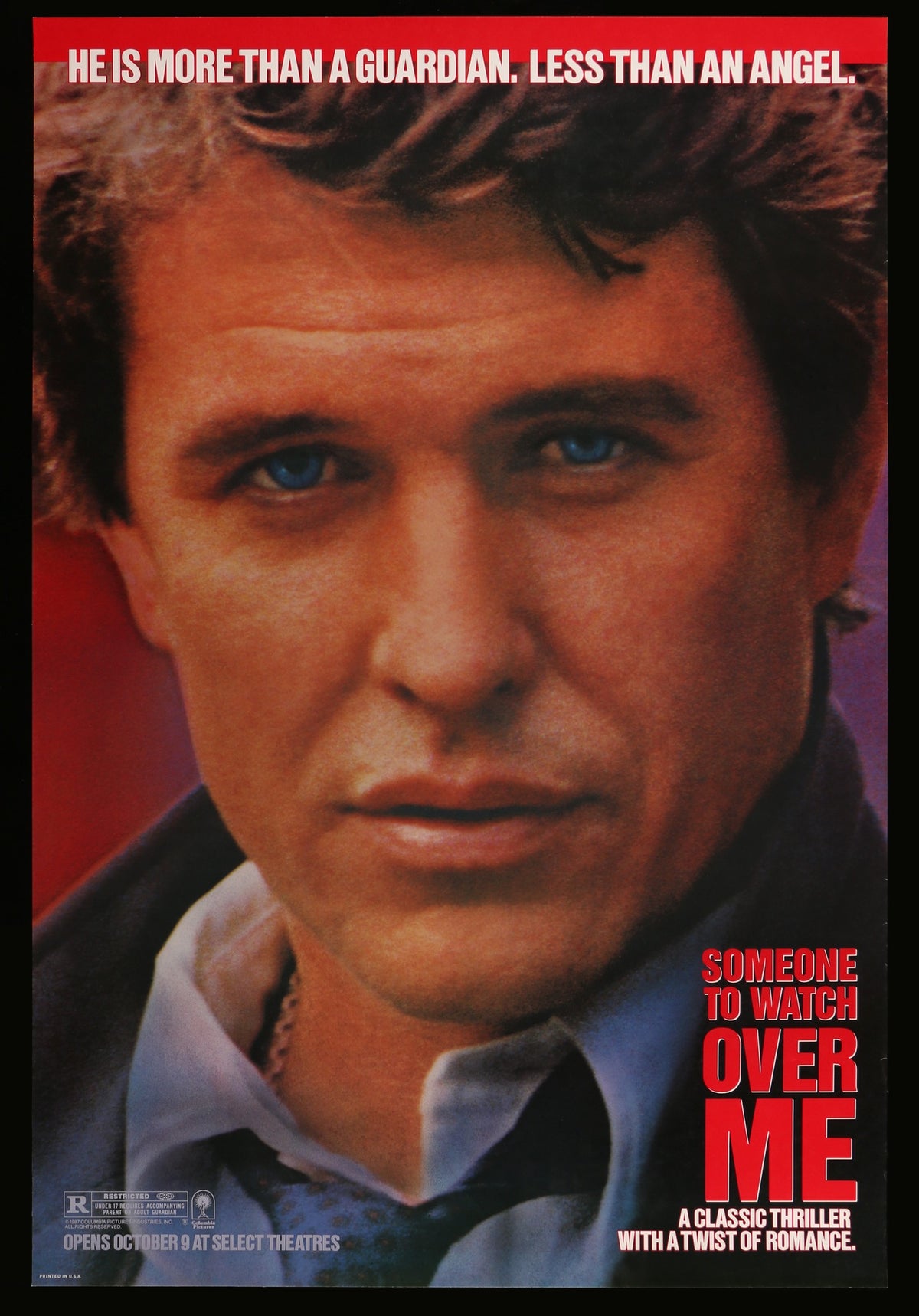 Someone to Watch Over Me (1987) original movie poster for sale at Original Film Art