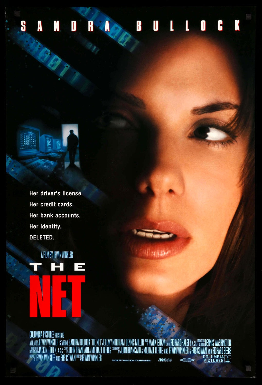 Net (1995) original movie poster for sale at Original Film Art - Vintage Movie Posters
