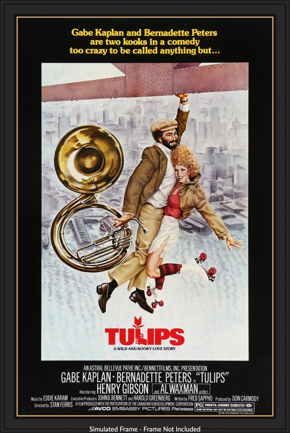 Tulips (1981) original movie poster for sale at Original Film Art - Vintage Movie Posters