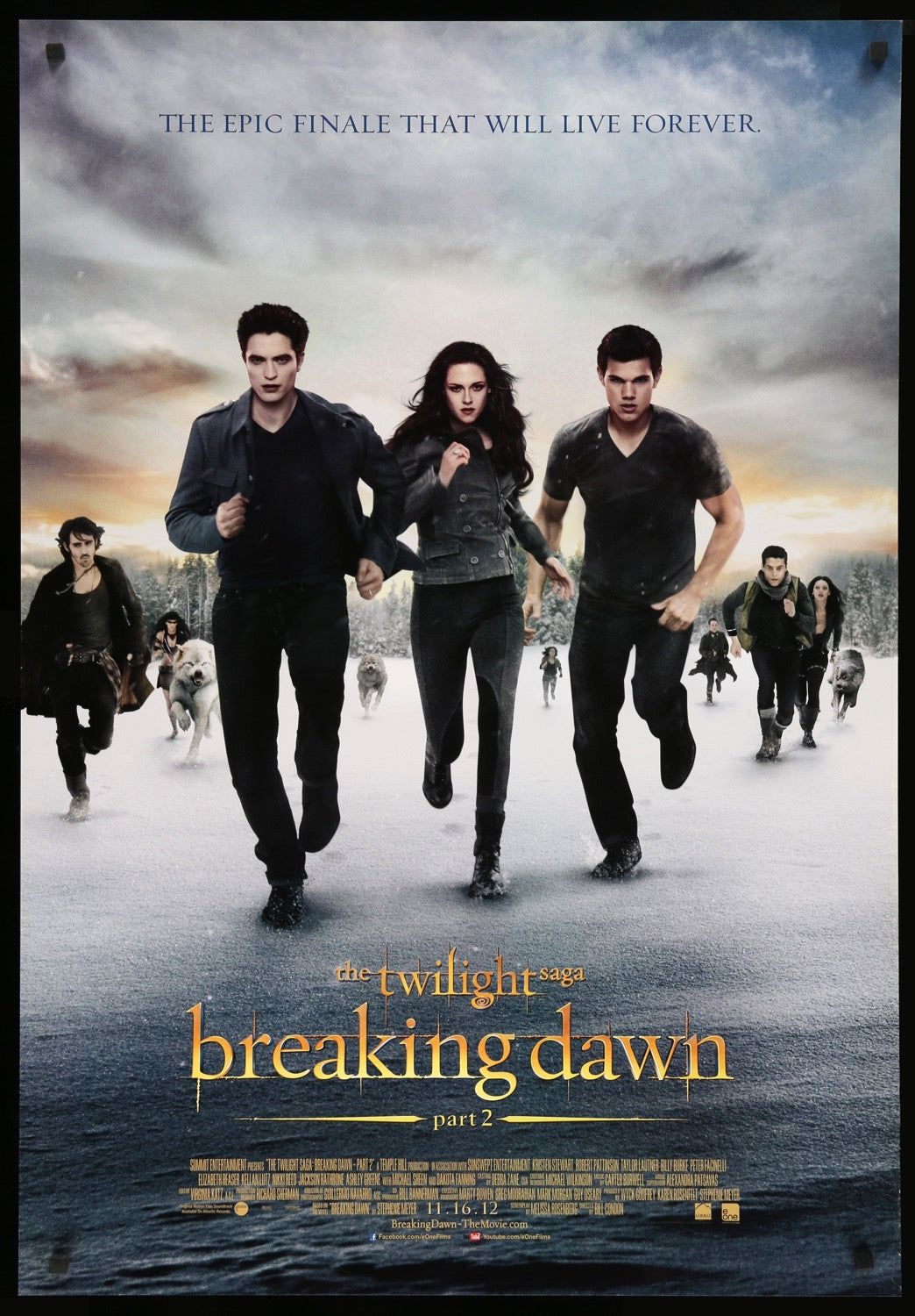 Twilight Saga - Breaking Dawn - Part 2 (2012) original movie poster for sale at Original Film Art