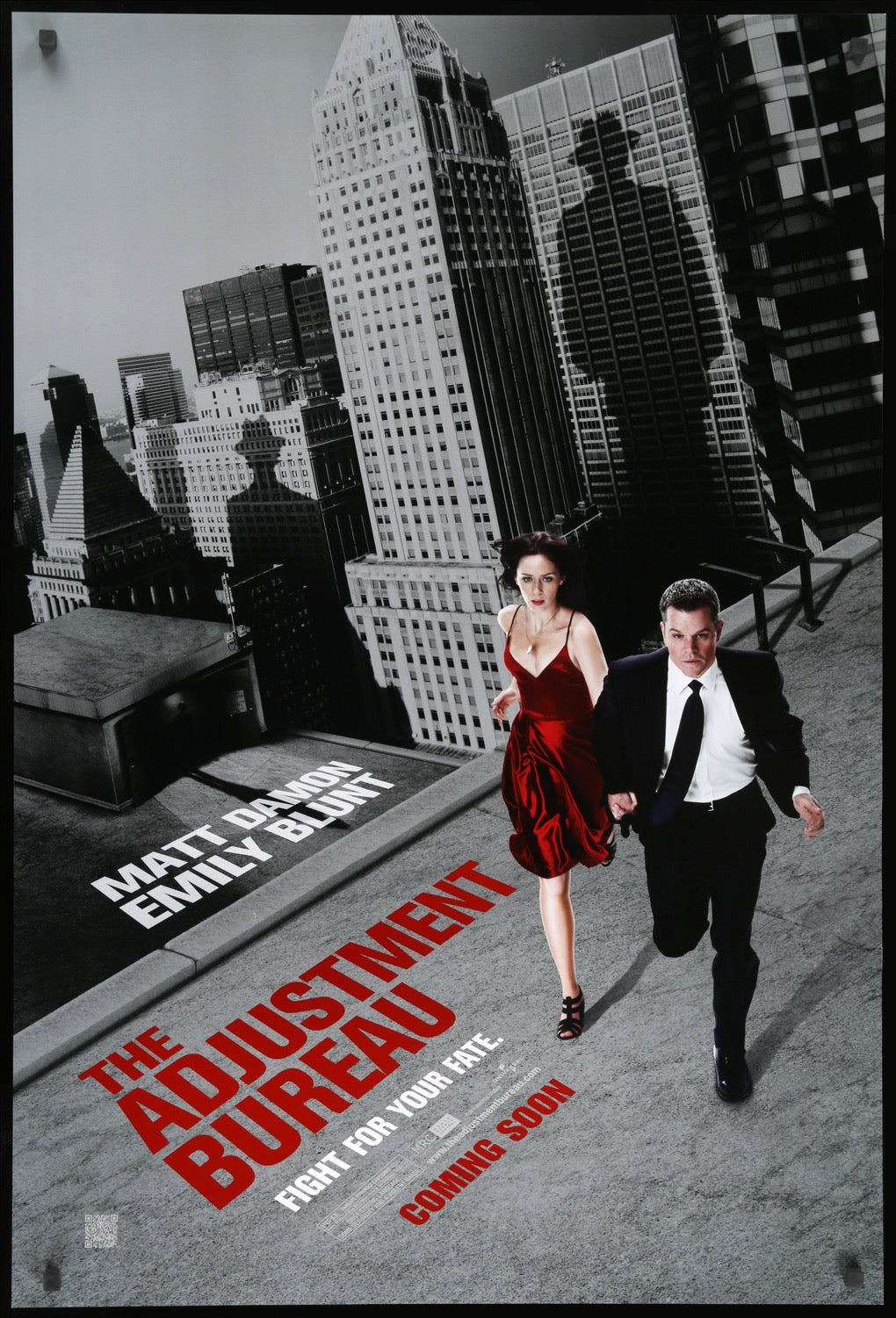 Adjustment Bureau (2011) original movie poster for sale at Original Film Art