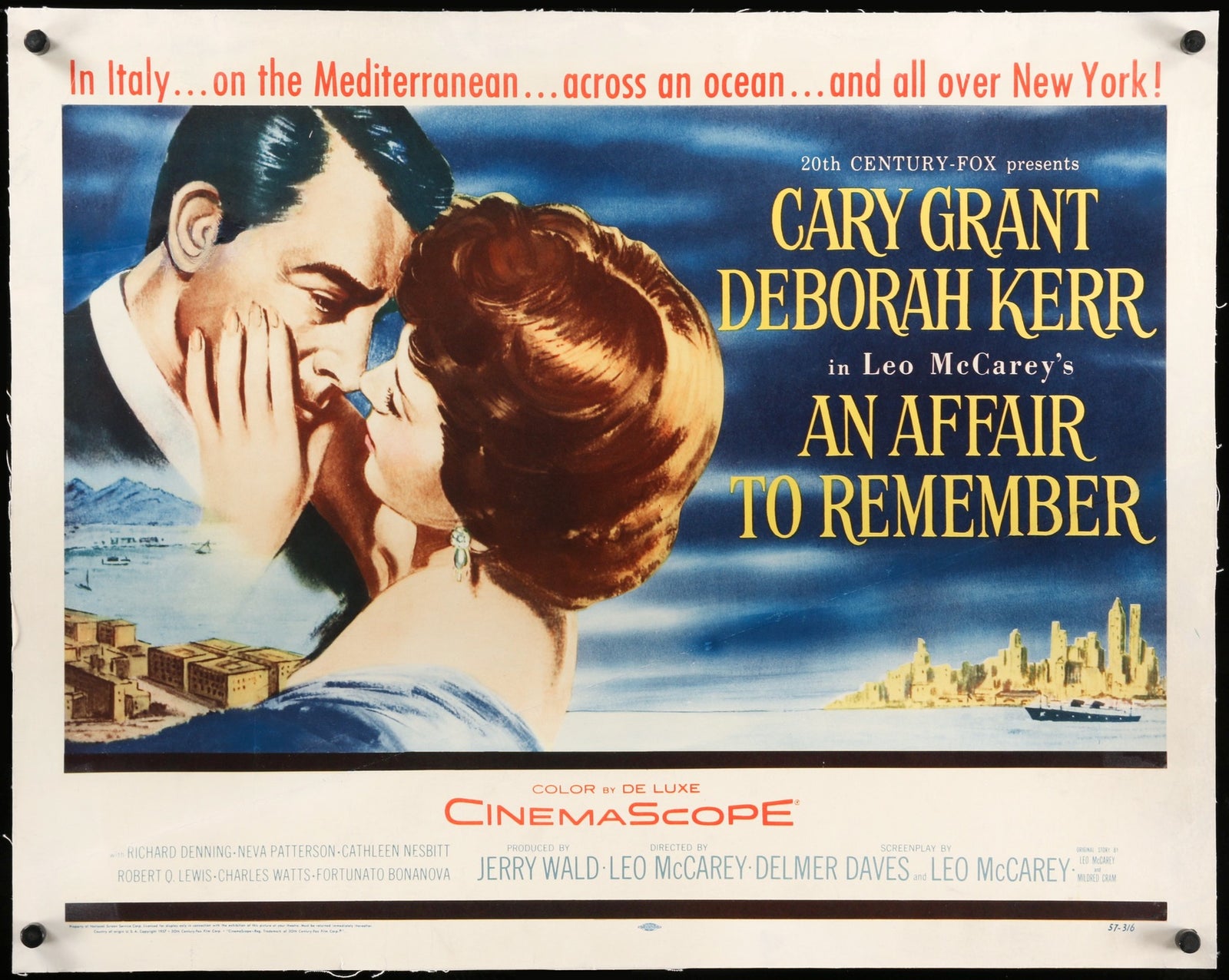 An Affair To Remember (1957) original movie poster for sale at Original Film Art - Vintage Movie Posters