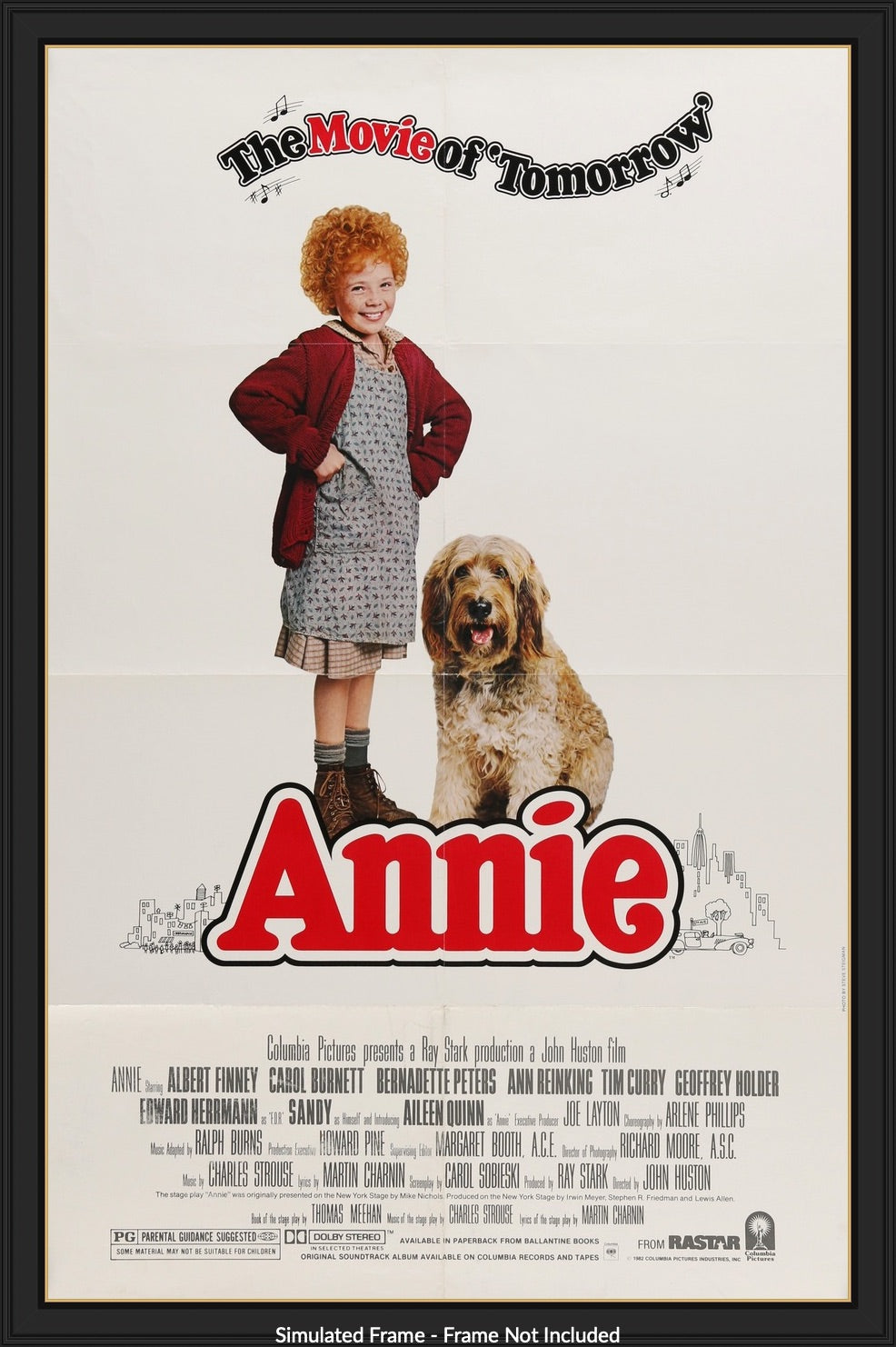 Annie (1982) original movie poster for sale at Original Film Art