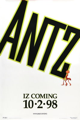 Antz (1998) original movie poster for sale at Original Film Art - Vintage Movie Posters