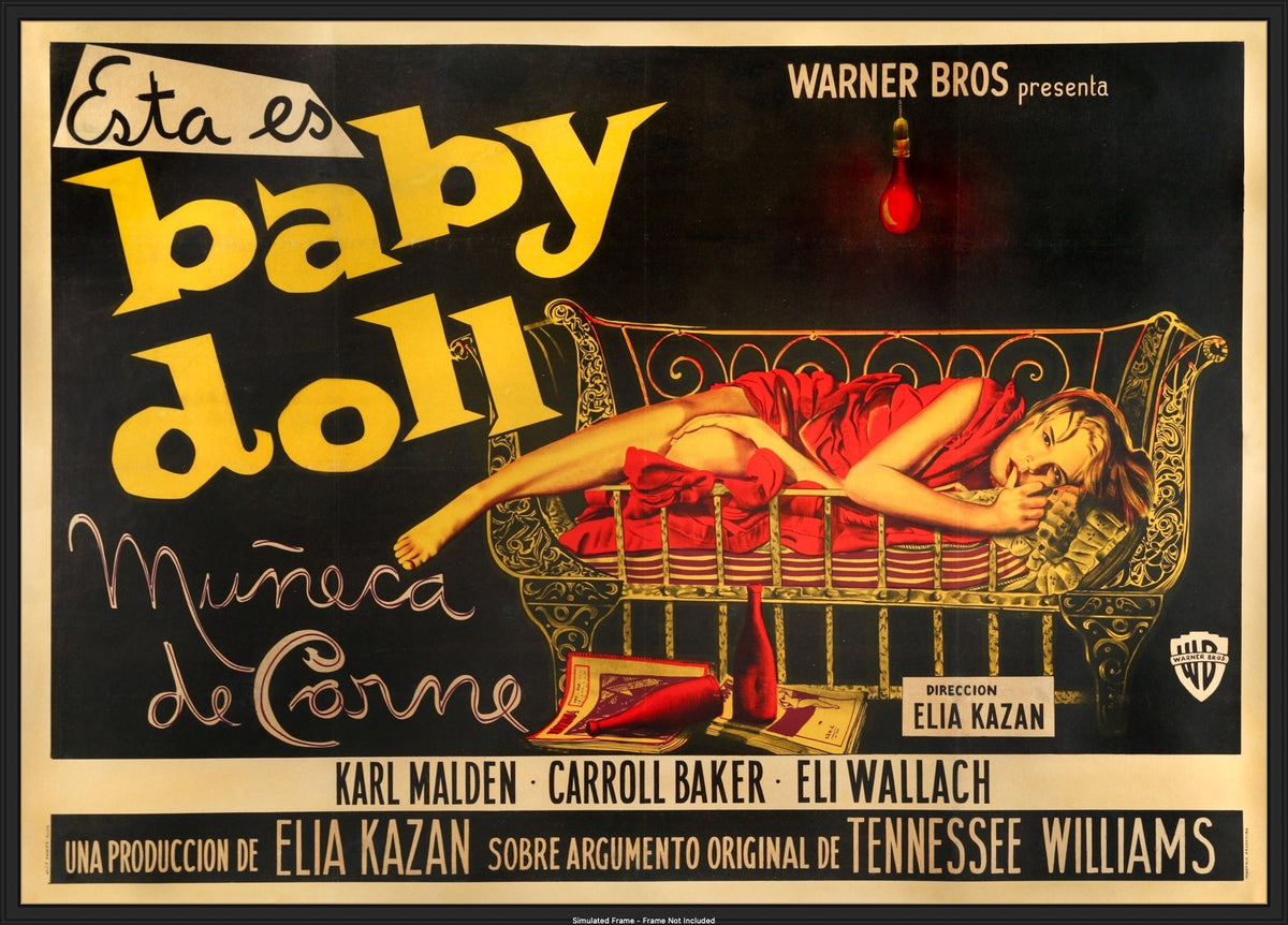 Baby Doll (1956) original movie poster for sale at Original Film Art - Vintage Movie Posters