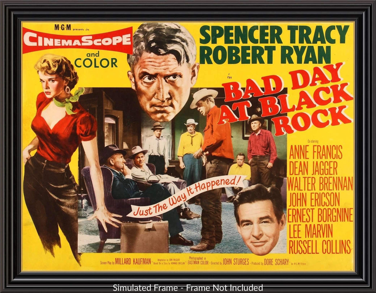 Bad Day at Black Rock (1955) original movie poster for sale at Original Film Art - Vintage Movie Posters