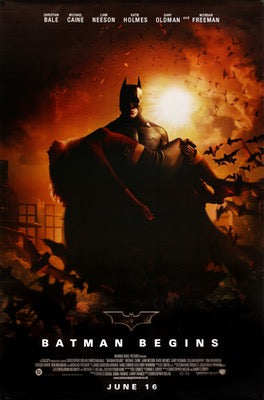 Batman Begins (2005) original movie poster for sale at Original Film Art