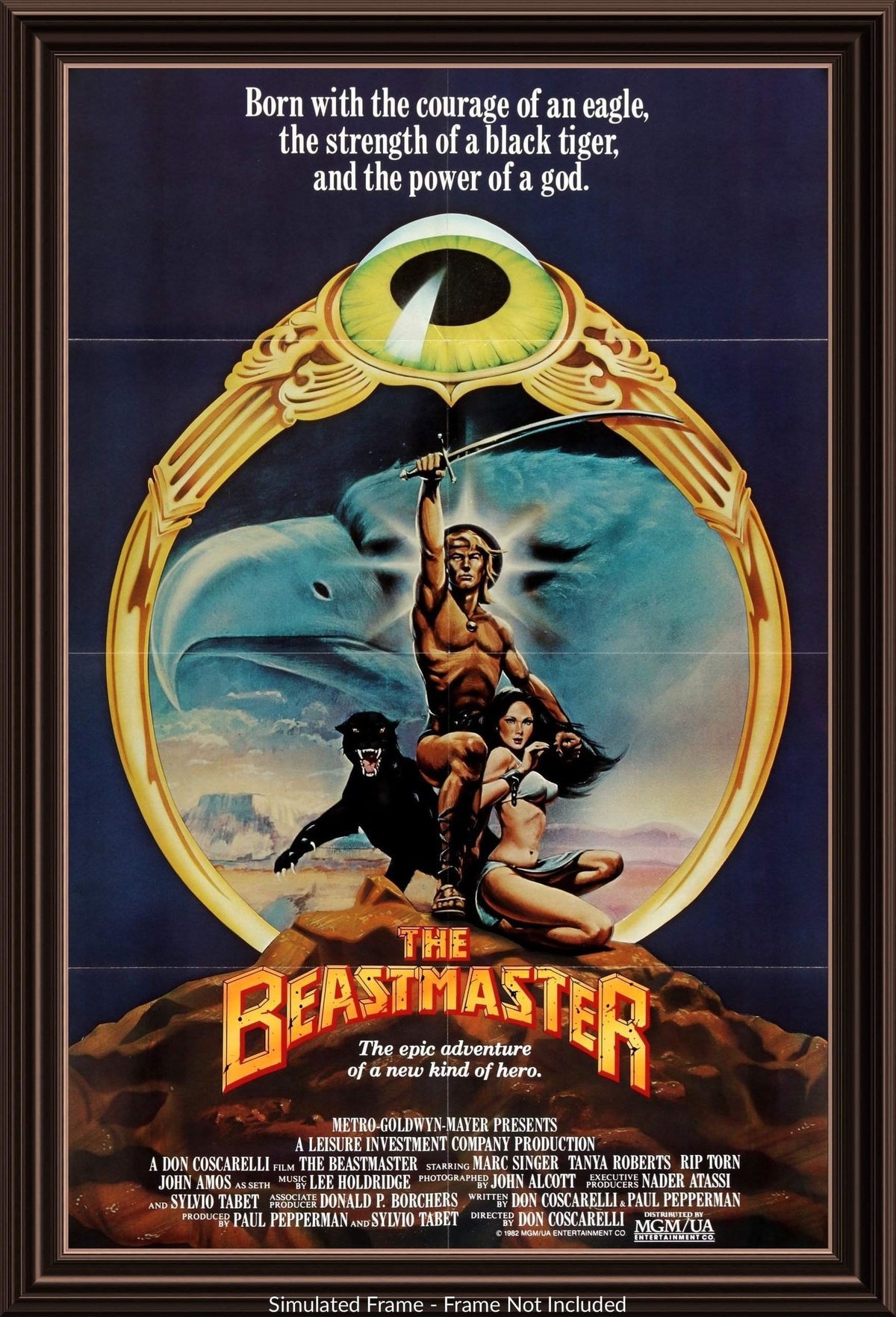 Beastmaster (1982) original movie poster for sale at Original Film Art - Vintage Movie Posters