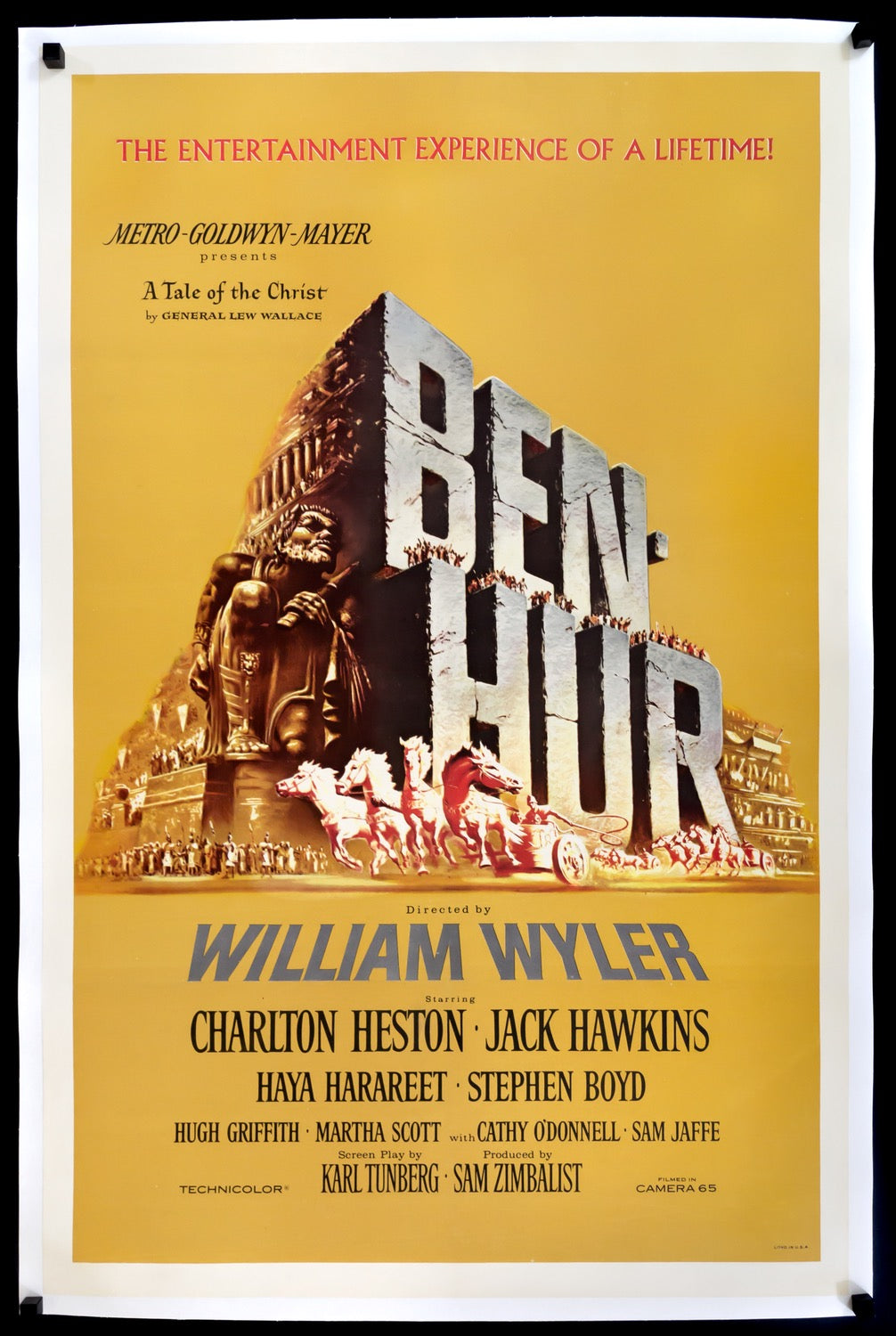 Ben Hur (1959) original movie poster for sale at Original Film Art