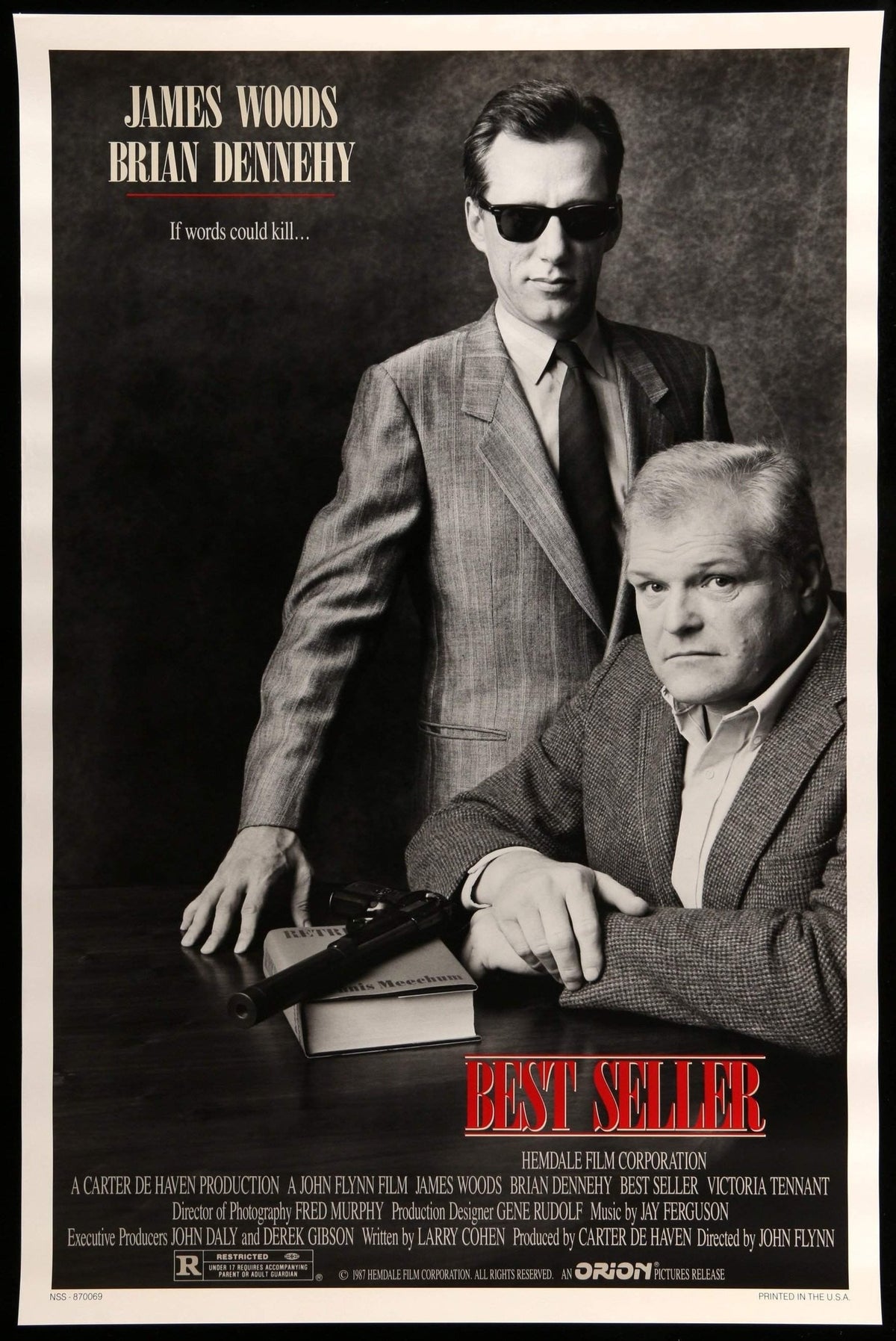 Best Seller (1987) original movie poster for sale at Original Film Art