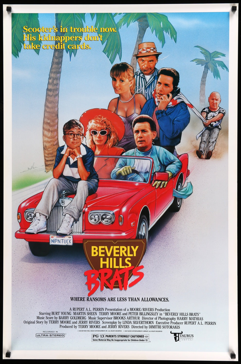 Beverly Hills Brats (1989) original movie poster for sale at Original Film Art