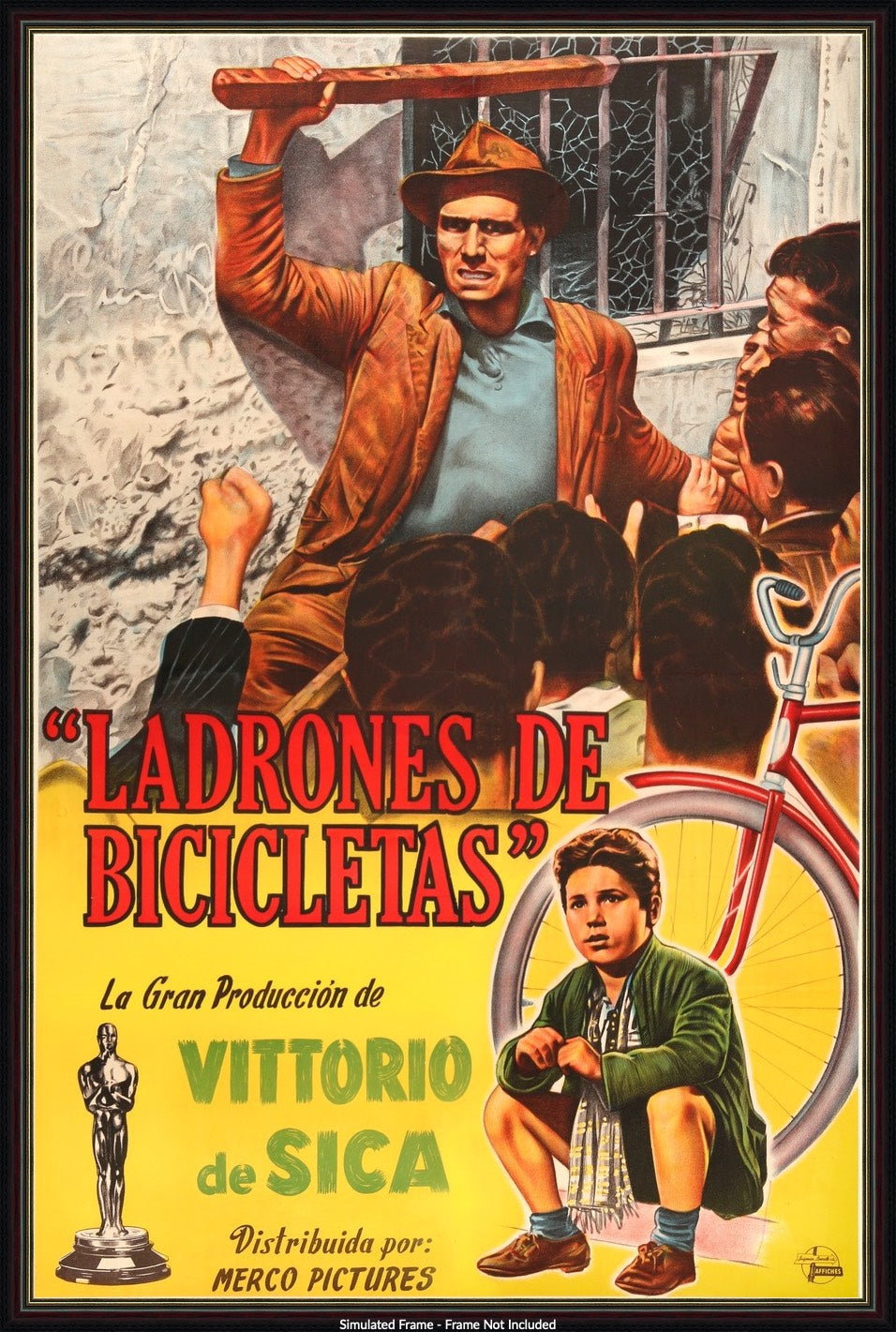 Bicycle Thieves (1948) original movie poster for sale at Original Film Art - Vintage Movie Posters