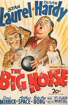 Big Noise (1944) original movie poster for sale at Original Film Art - Vintage Movie Posters
