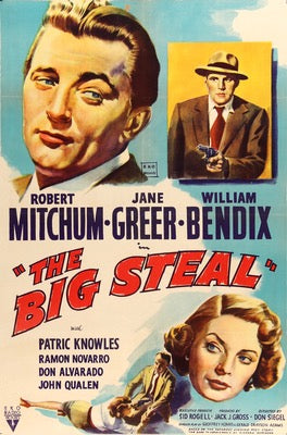 Big Steal (1949) original movie poster for sale at Original Film Art - Vintage Movie Posters