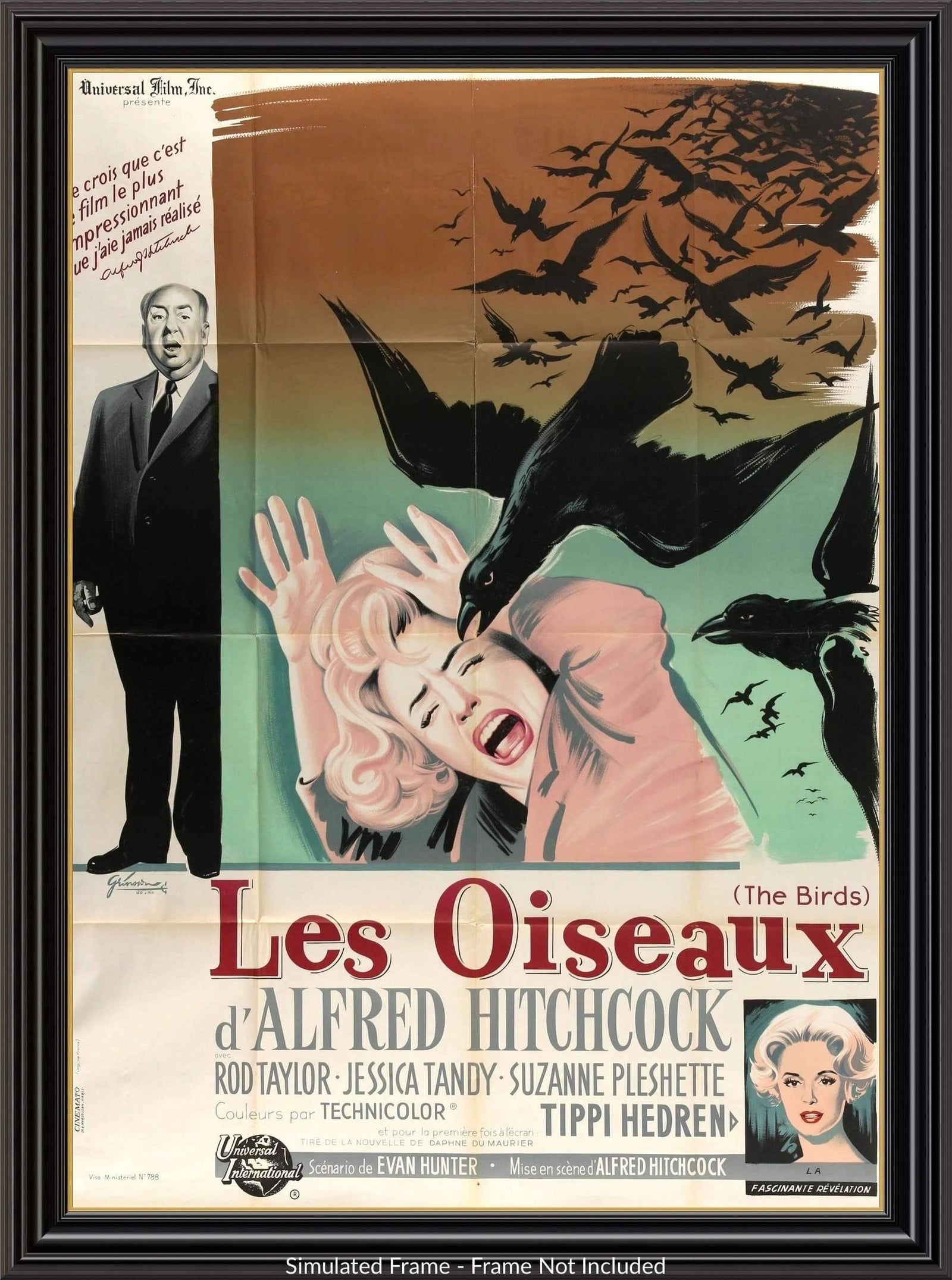Birds (1963) original movie poster for sale at Original Film Art - Vintage Movie Posters