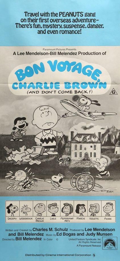 Bon Voyage, Charlie Brown (And Don't Come Back!) (1980) original movie poster for sale at Original Film Art