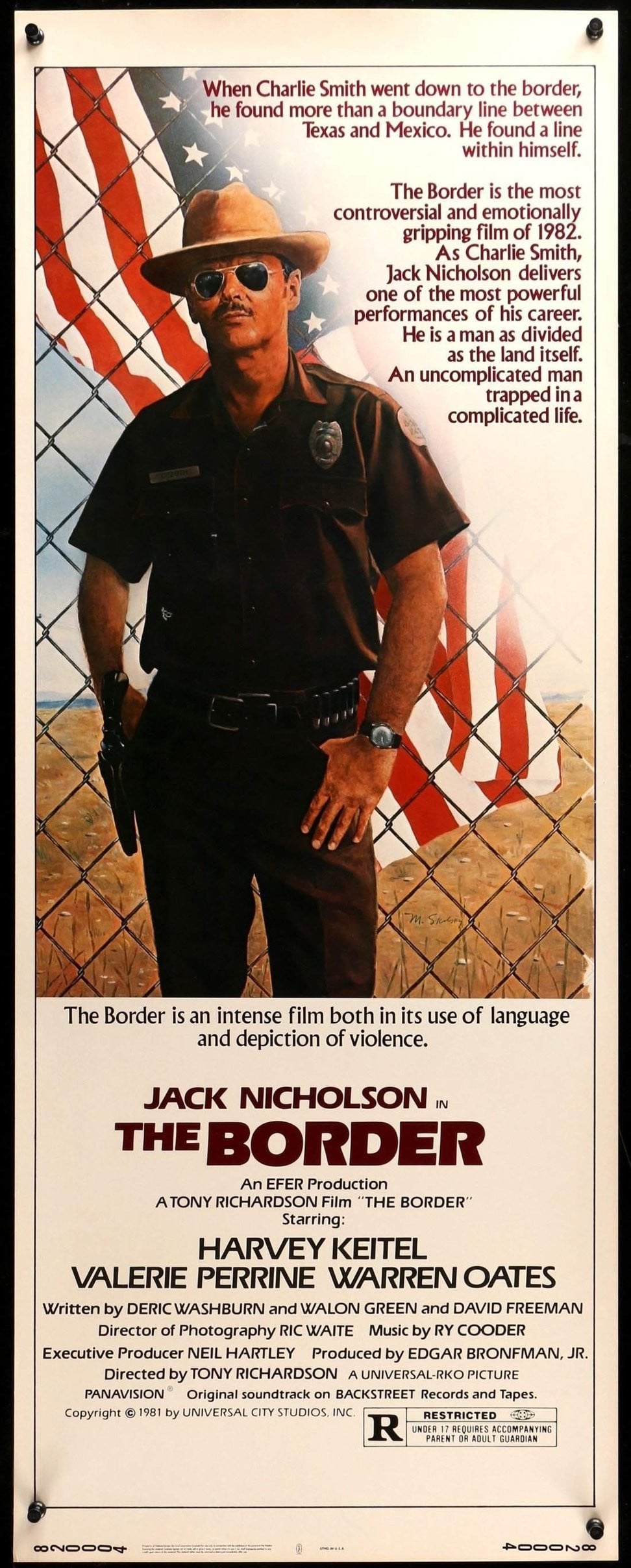 Border (1982) original movie poster for sale at Original Film Art