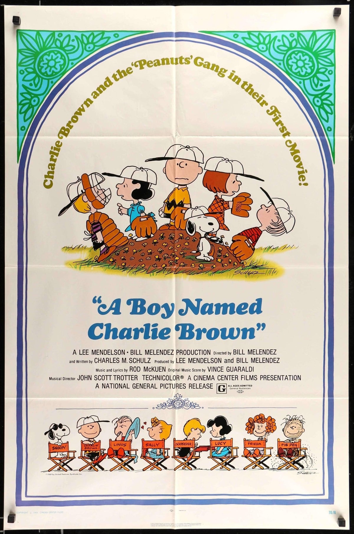A Boy Named Charlie Brown (1969) original movie poster for sale at Original Film Art