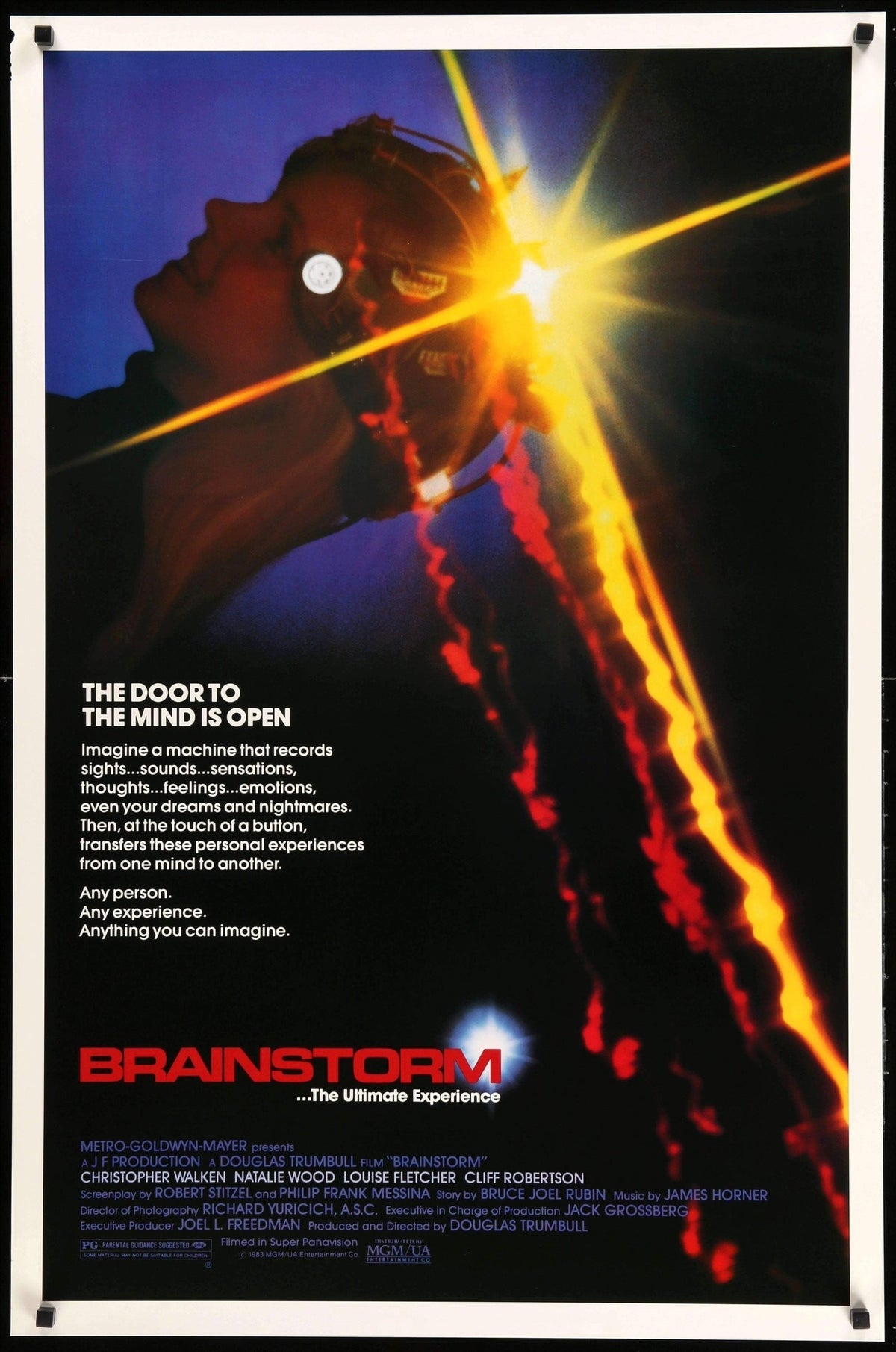 Brainstorm (1983) original movie poster for sale at Original Film Art