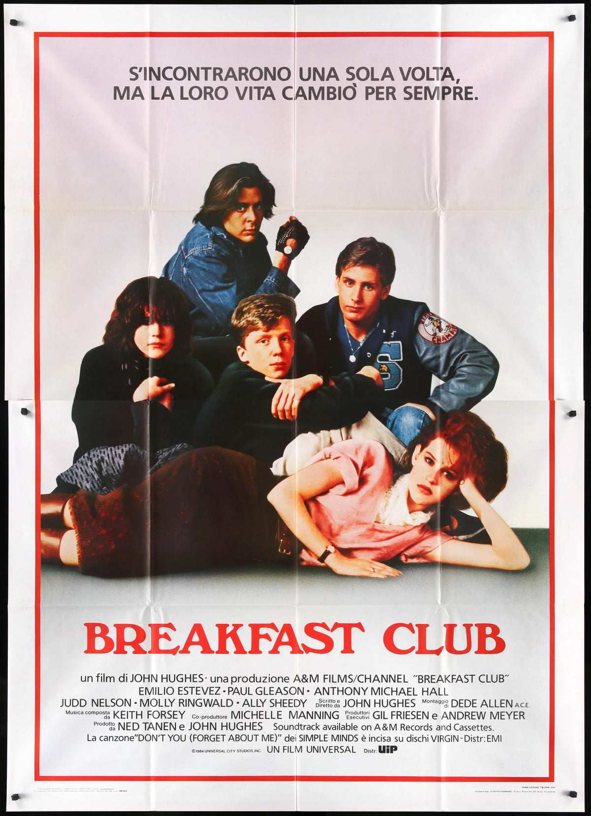 Breakfast Club (1985) original movie poster for sale at Original Film Art