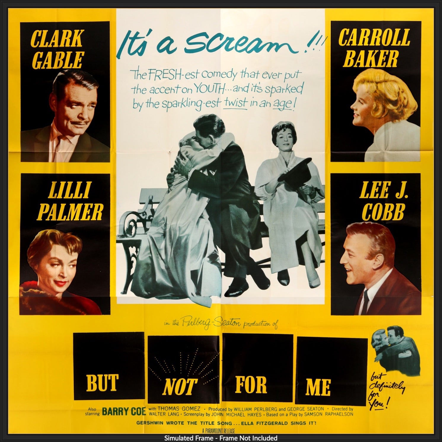 But Not For Me (1959) original movie poster for sale at Original Film Art - Vintage Movie Posters