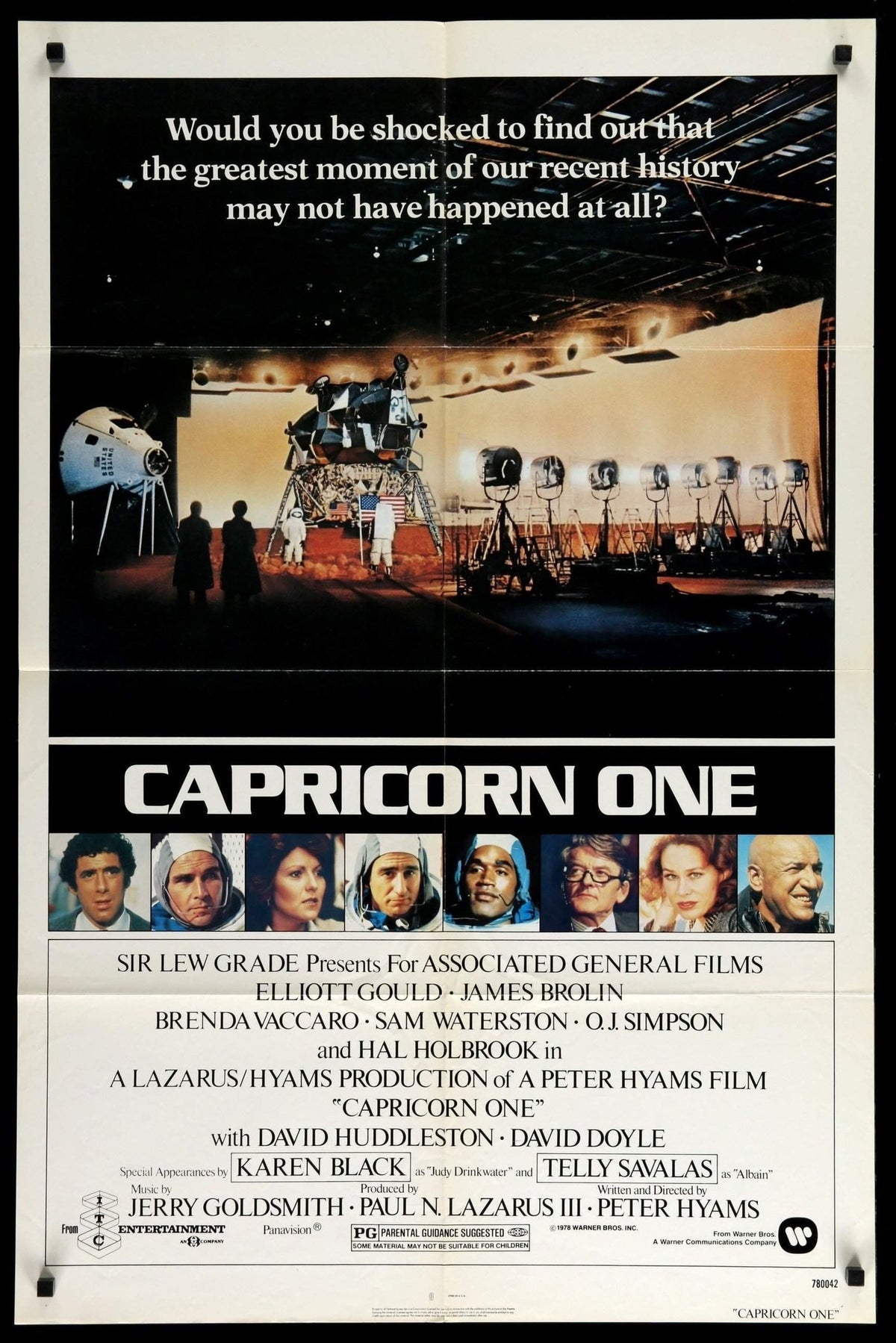 Capricorn One (1978) original movie poster for sale at Original Film Art