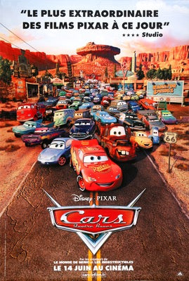 Cars (2006) original movie poster for sale at Original Film Art