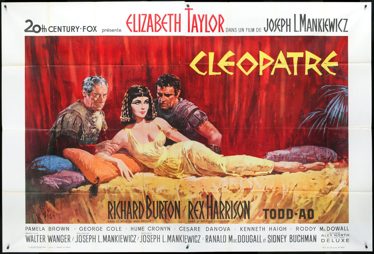 Cleopatra (1963) original movie poster for sale at Original Film Art - Vintage Movie Posters