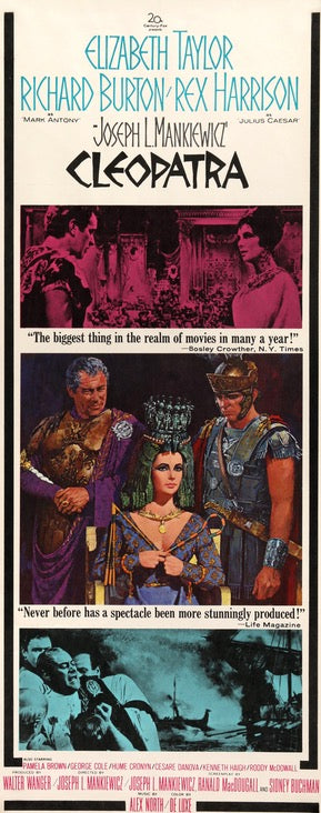 Cleopatra (1963) original movie poster for sale at Original Film Art