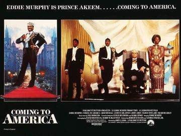 Coming to America (1988) original movie poster for sale at Original Film Art