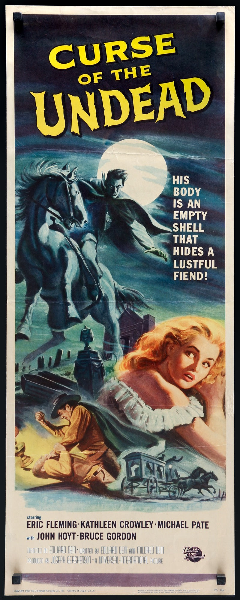 Curse Of the Undead (1959) original movie poster for sale at Original Film Art - Vintage Movie Posters