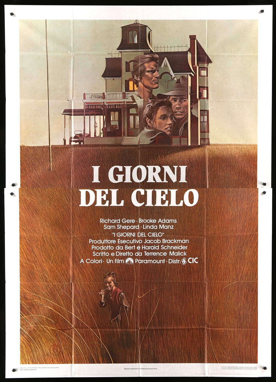 Days of Heaven (1978) original movie poster for sale at Original Film Art - Vintage Movie Posters