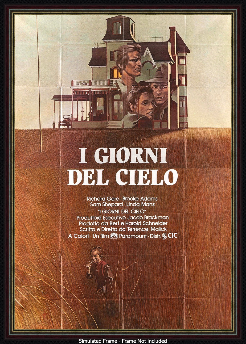 Days of Heaven (1978) original movie poster for sale at Original Film Art - Vintage Movie Posters