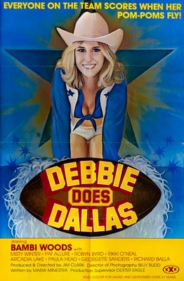 Debbie Does Dallas (1978) original movie poster for sale at Original Film Art