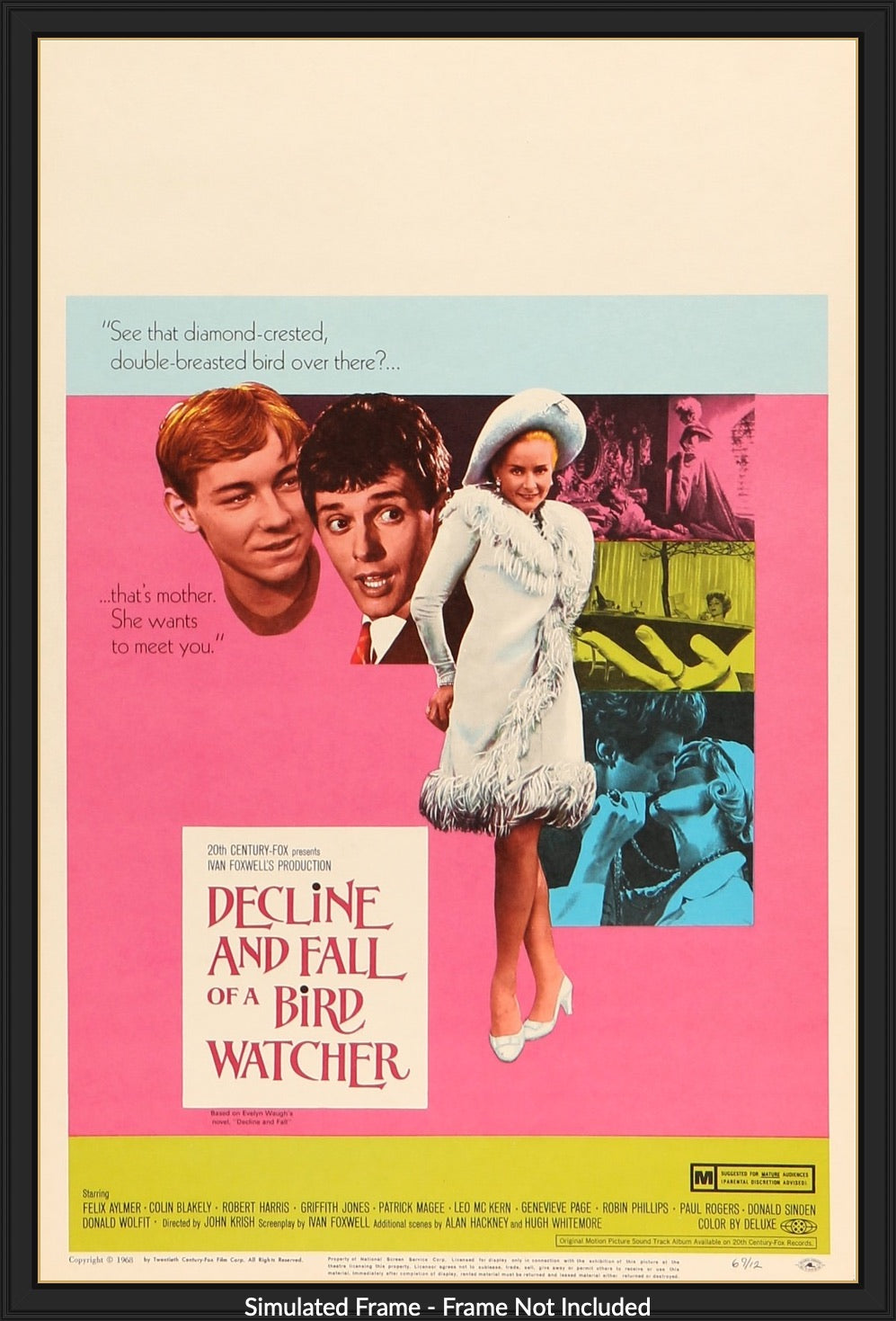 Decline and Fall of a Bird Watcher (1968) original movie poster for sale at Original Film Art - Vintage Movie Posters
