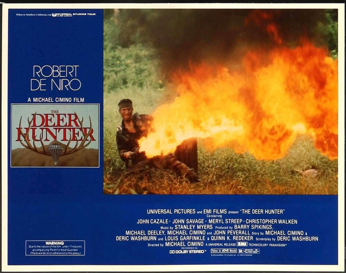 Deer Hunter (1978) Lobby Card original movie poster for sale at Original Film Art - Vintage Movie Posters