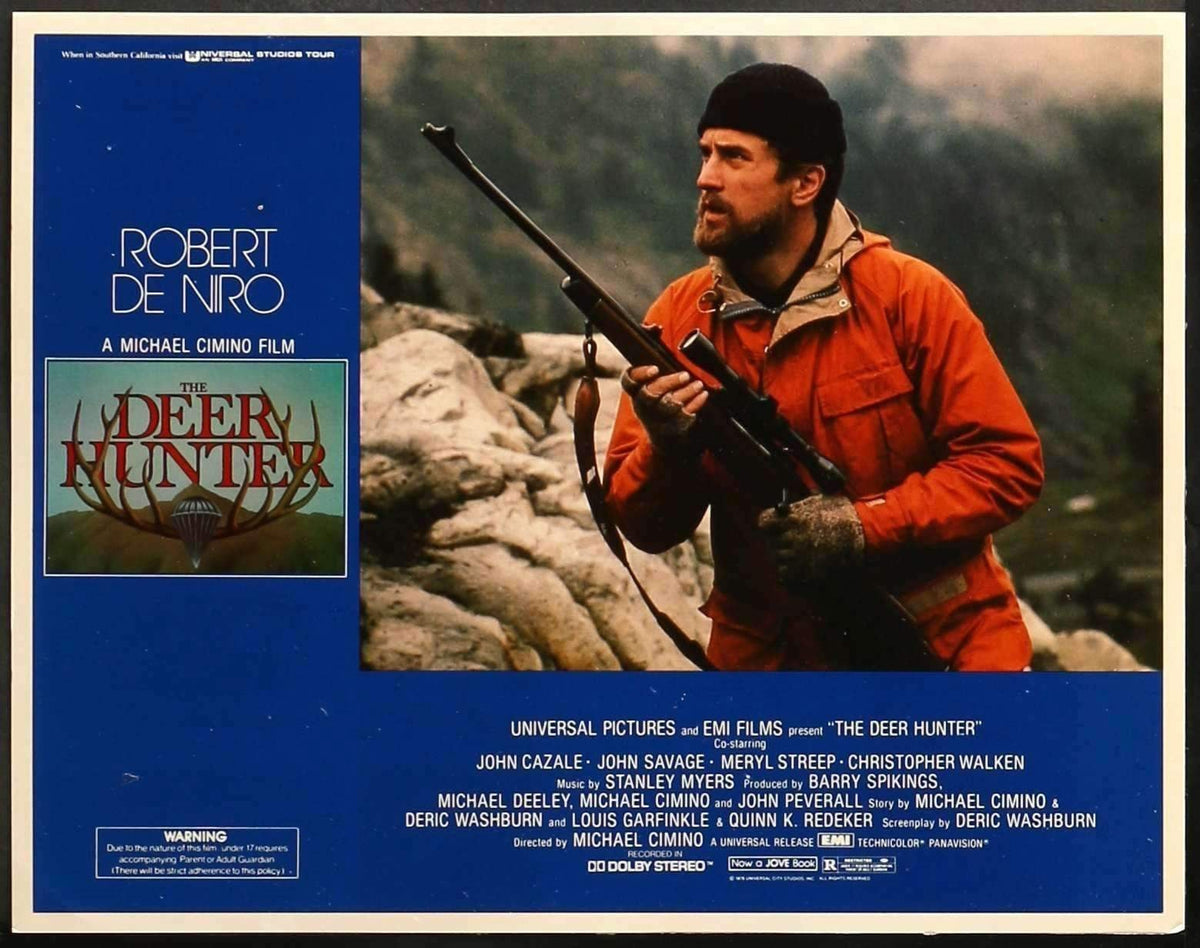Deer Hunter (1978) Lobby Card original movie poster for sale at Original Film Art - Vintage Movie Posters
