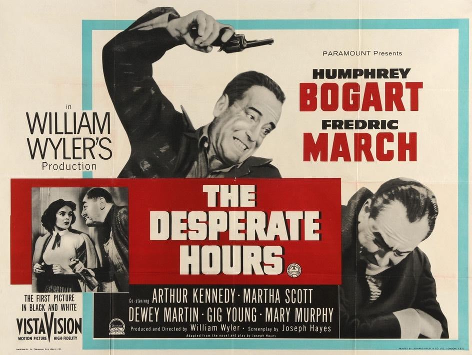 Desperate Hours (1955) original movie poster for sale at Original Film Art