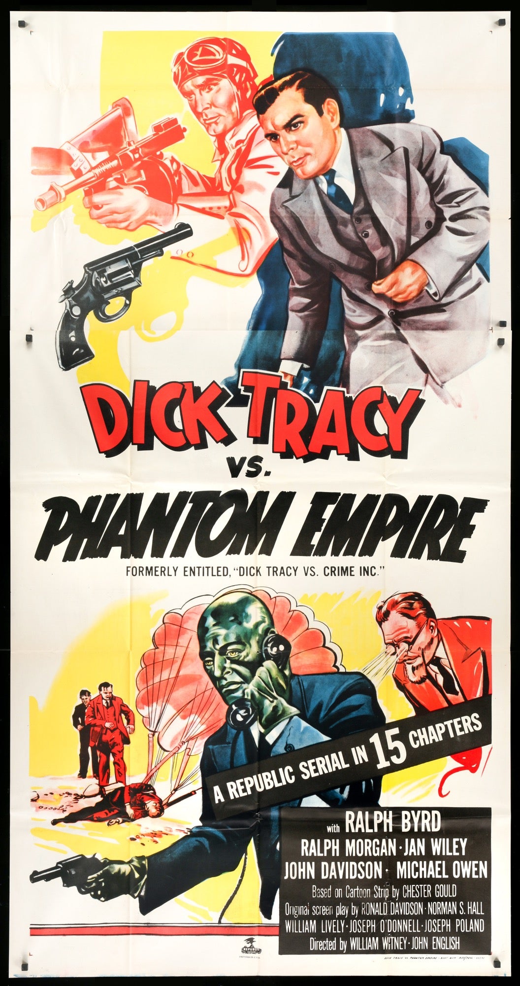 Dick Tracy vs. Crime, Inc. (1941) original movie poster for sale at Original Film Art - Vintage Movie Posters
