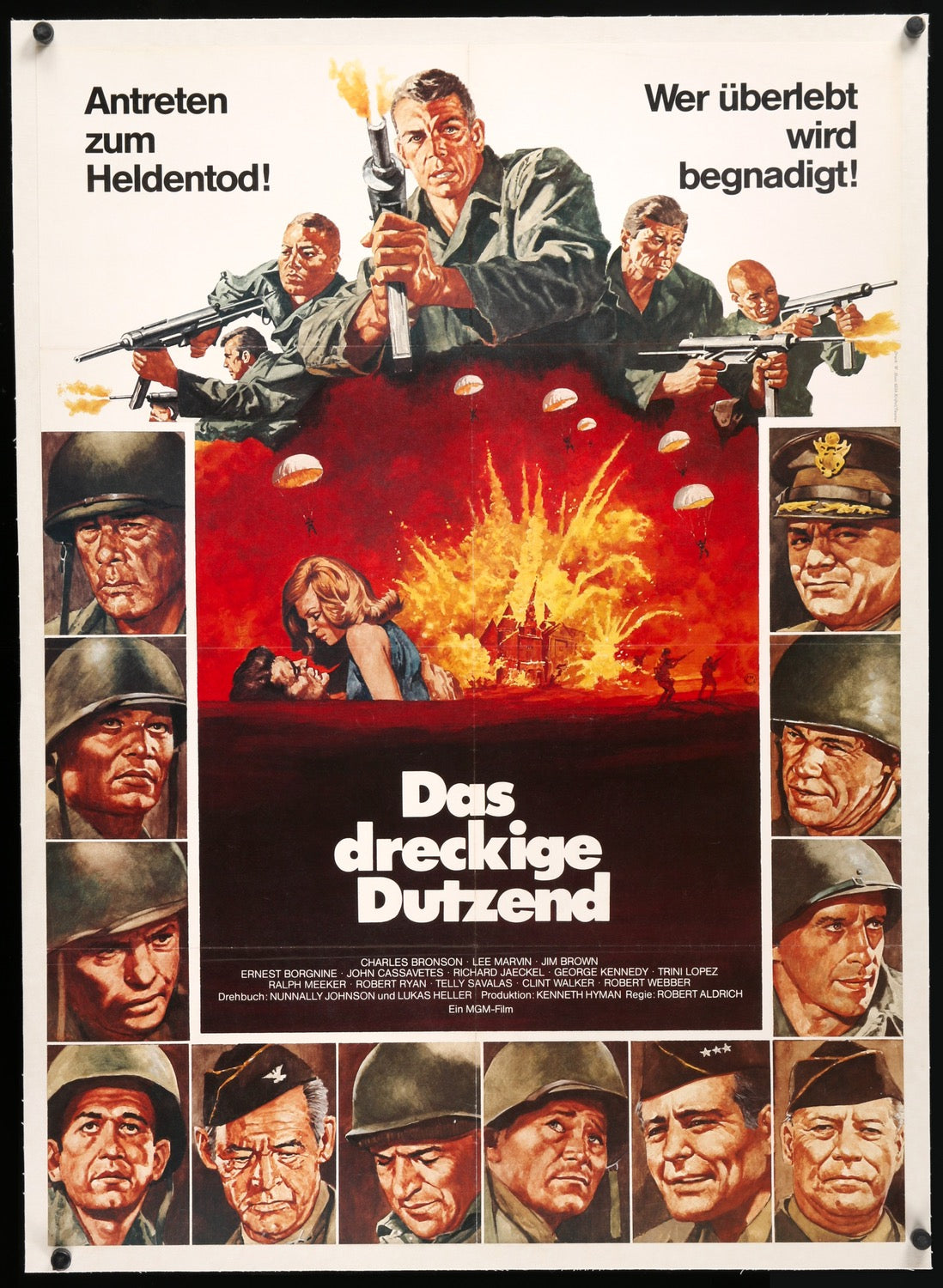 Dirty Dozen (1967) original movie poster for sale at Original Film Art