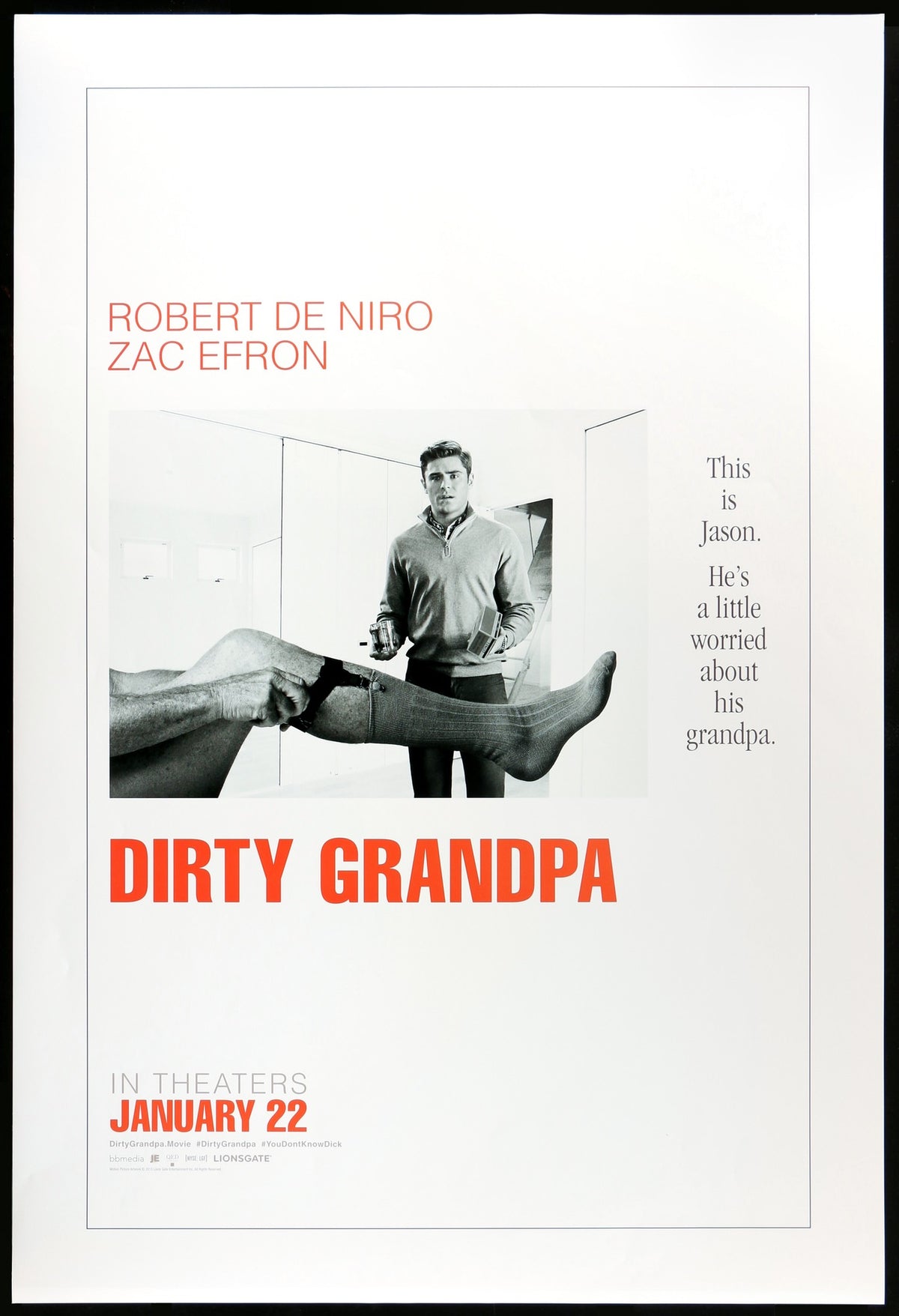 Dirty Grandpa (2016) original movie poster for sale at Original Film Art