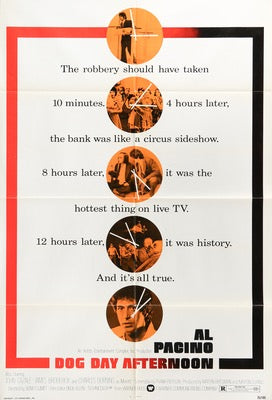 Dog Day Afternoon (1975) original movie poster for sale at Original Film Art