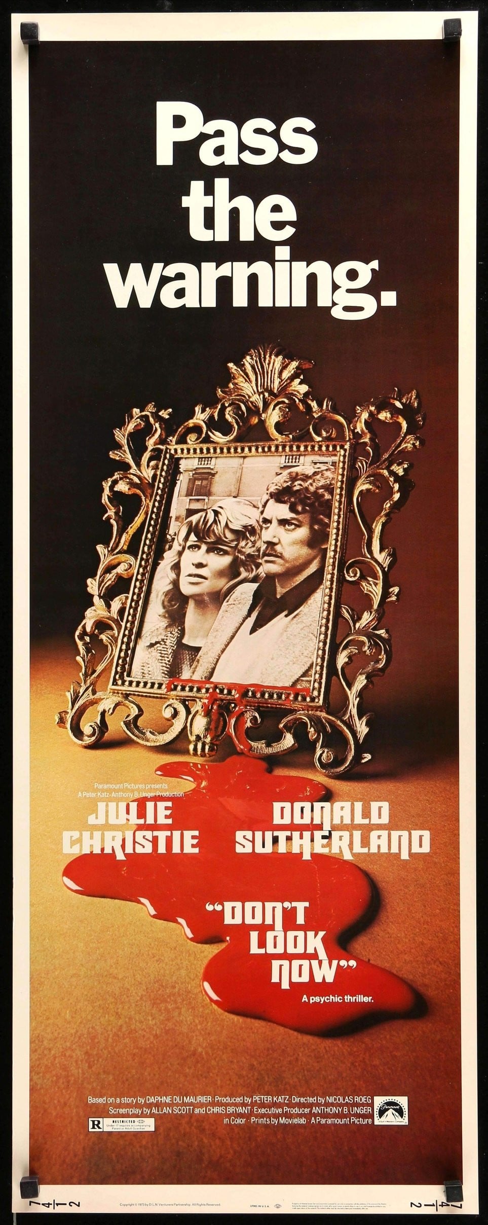 Don't Look Now (1973) original movie poster for sale at Original Film Art