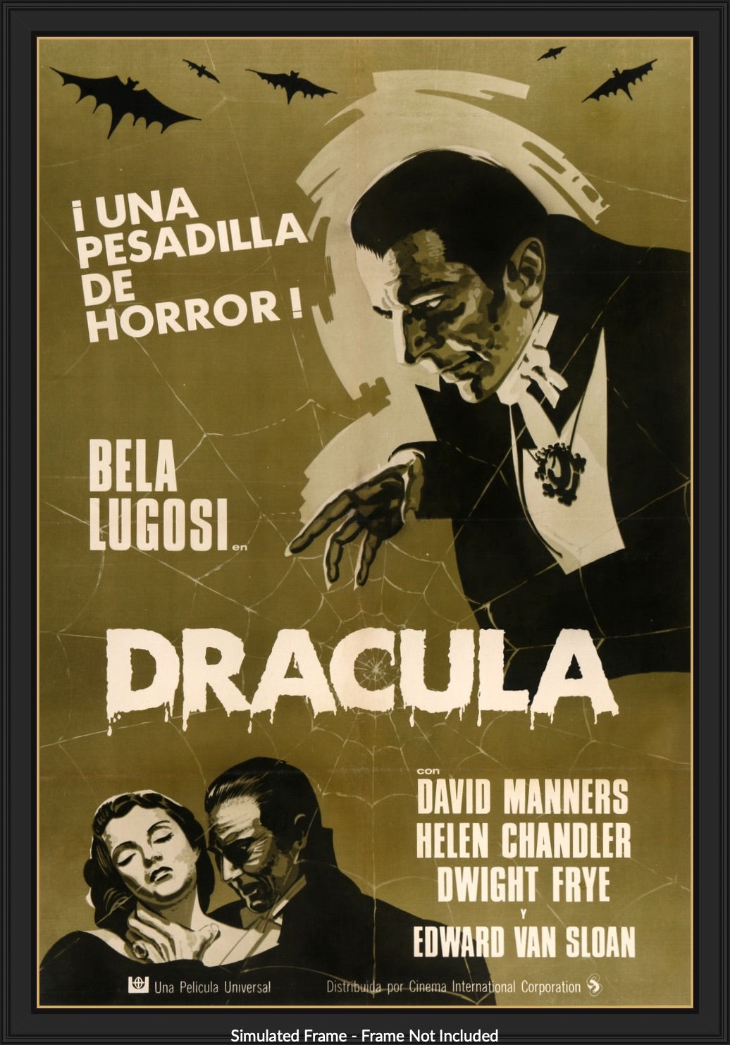 Dracula (1931) original movie poster for sale at Original Film Art - Vintage Movie Posters