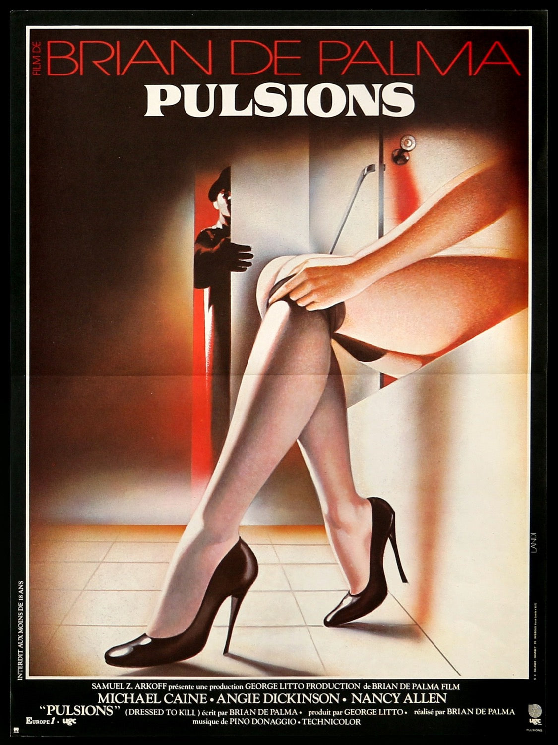 Dressed to Kill (1980) original movie poster for sale at Original Film Art - Vintage Movie Posters